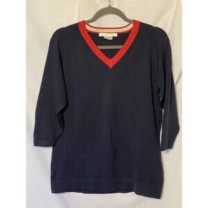Nike Golf Womens Sweater Size Large Half Sleeve V-Neck Stretch Top